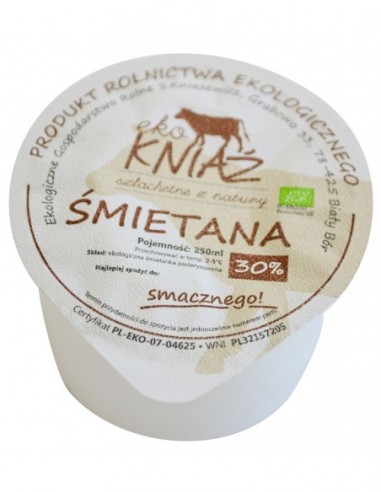 ŚMIETANKA 30% BIO 200 ml - EKO KNIAŹ
