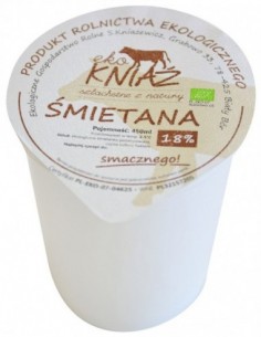 ŚMIETANA 18% BIO 400 ml -...