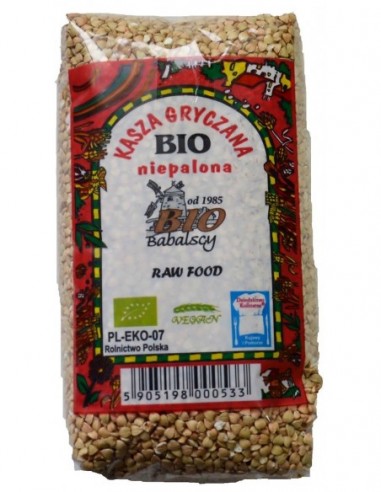 KASZA GRYCZANA NIEPALONA BIO 500 g -...