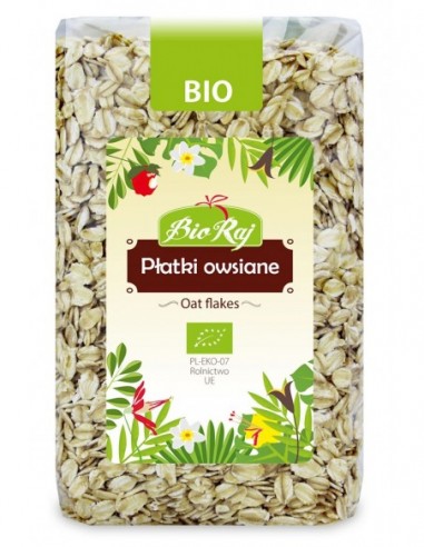 PŁATKI OWSIANE BIO 350 g - BIO RAJ