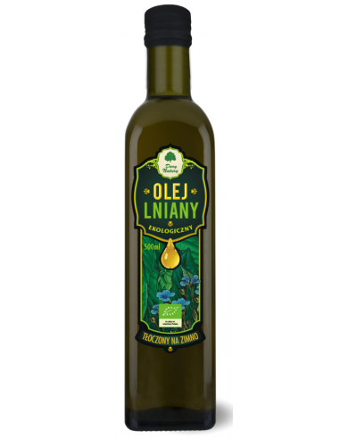 OLEJ LNIANY VIRGIN BIO 500 ml - DARY...