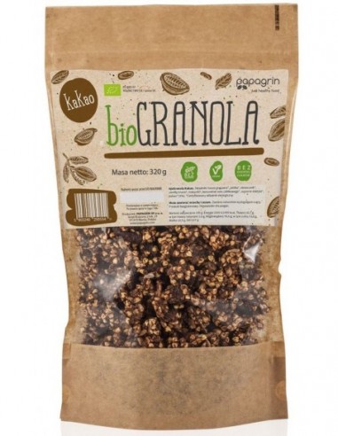GRANOLA Z KAKAO BEZGLUTENOWA BIO 320...