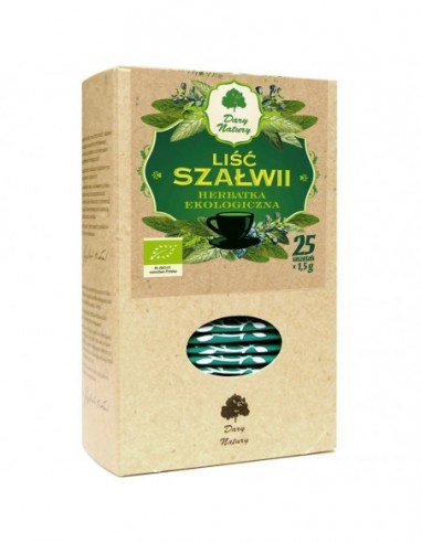 HERBATKA LIŚĆ SZAŁWII BIO (25 x 1,5...