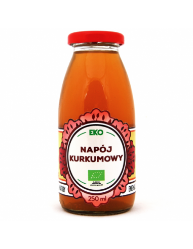 NAPÓJ KURKUMOWY BIO 250 ml - DARY NATURY