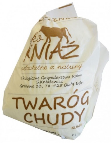 TWARÓG CHUDY BIO (około 0,30 kg) -...