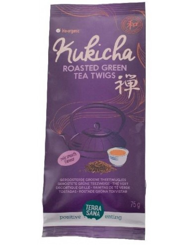 HERBATA ZIELONA KUKICHA BIO 75 g -...