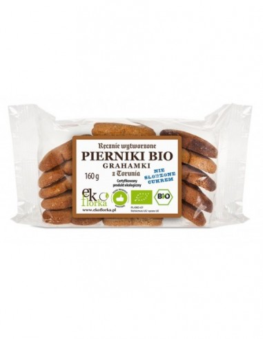 PIERNIKI GRAHAMKI BIO 160 g - EKOFLORKA