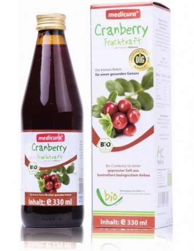 SOK ŻURAWINOWY NFC BIO 330 ml - MEDICURA