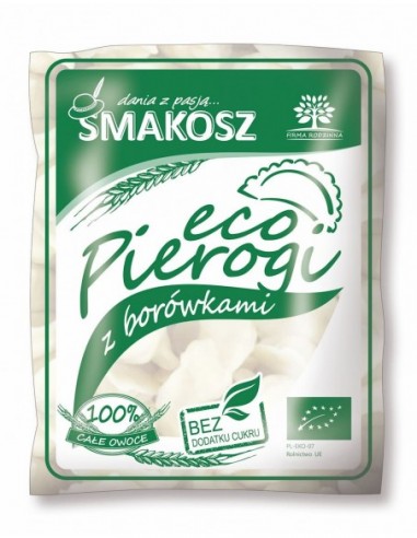 PIEROGI Z BORÓWKAMI MROŻONE BIO 350 g...