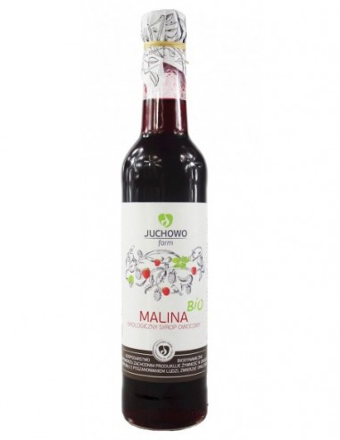 SYROP MALINOWY BIO 400 ml - JUCHOWO...