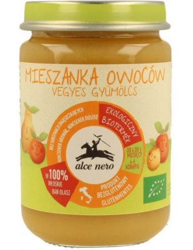 4 mc PRZECIER OWOCOWY MIX BIO 140 g -...