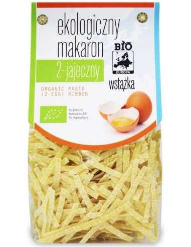 MAKARON (2-JAJECZNY) WSTĄŻKA BIO 250...