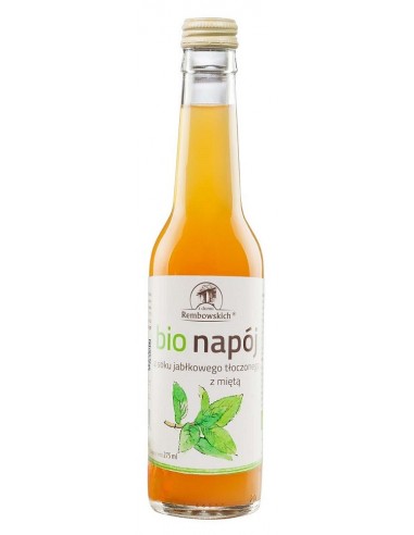 NAPÓJ JABŁKOWY Z MIĘTĄ BIO 275 ml -...