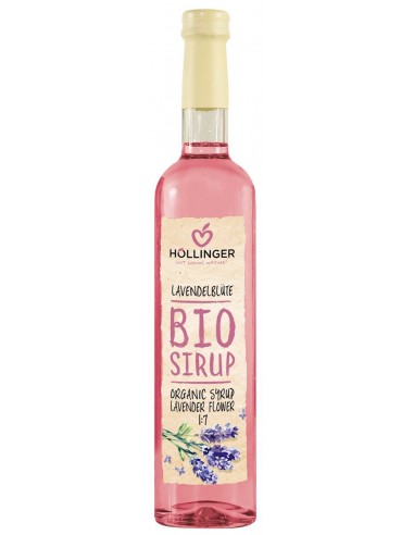 SYROP LAWENDOWY BIO 500 ml - HOLLINGER