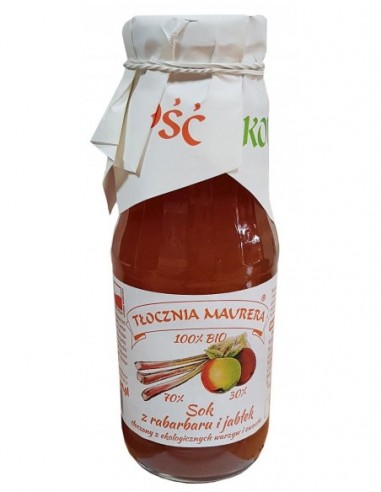 SOK RABARBAROWY Z JABŁKIEM NFC BIO...