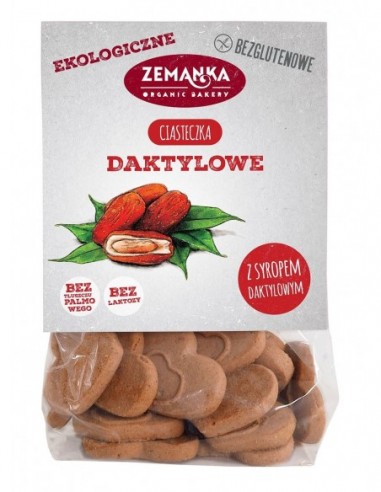 CIASTKA DAKTYLOWE BEZGLUTENOWE BIO...