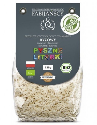 MAKARON (Z RYŻU BIAŁEGO) LITERKI...