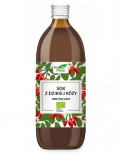 SOK Z DZIKIEJ RÓŻY BIO 500...