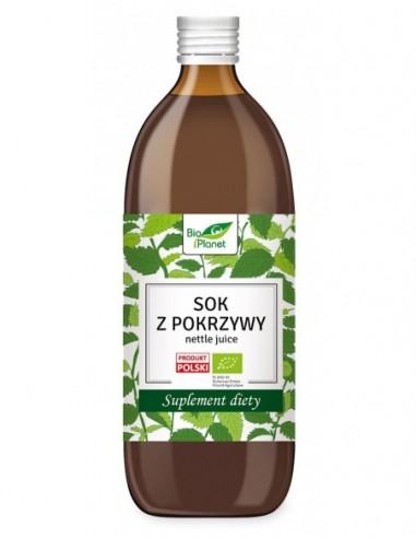 SOK Z POKRZYWY BIO 500 ml - BIO PLANET