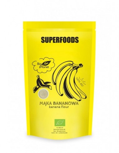 MĄKA BANANOWA BIO 200 g - BIO PLANET