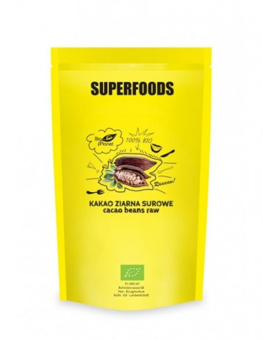 KAKAO ZIARNA SUROWE BIO 800 g - BIO...