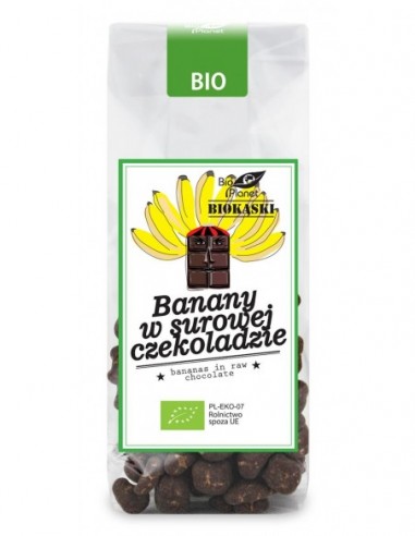 BANANY W SUROWEJ CZEKOLADZIE BIO 100...