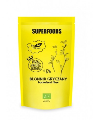BŁONNIK GRYCZANY BIO 200 g - BIO PLANET