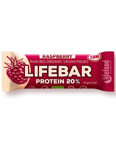 BATON MALINOWY PROTEINOWY Z BIAŁKIEM...