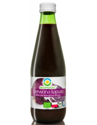 SOK Z CZERWONEJ KAPUSTY KISZONEJ BIO...