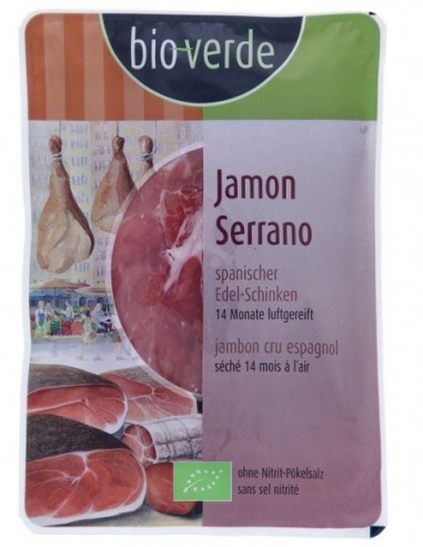 SZYNKA JAMON SERRANO PLASTRY BIO 80 g...