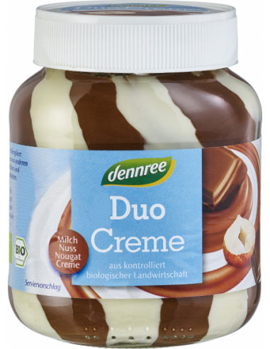 KREM NUGATOWY DUO MLECZNO - ORZECHOWY...