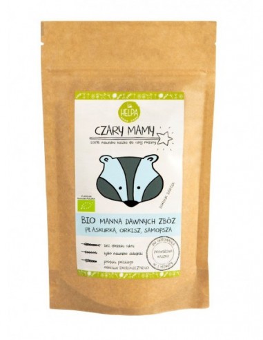 KASZKA MANNA DAWNYCH ZBÓŻ BIO 200 g -...
