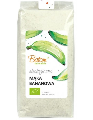 MĄKA BANANOWA BIO 500 g - BATOM
