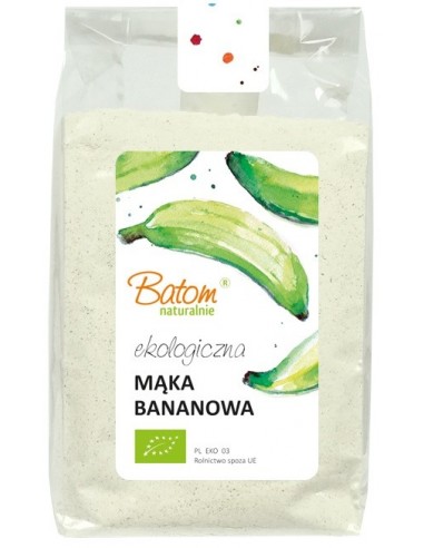 MĄKA BANANOWA BIO 250 g - BATOM