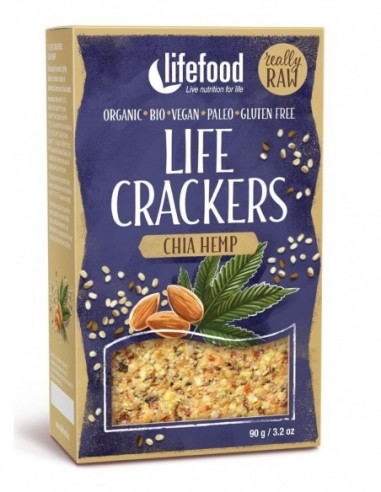 KRAKERSY Z MIGDAŁAMI, NASIONAMI...