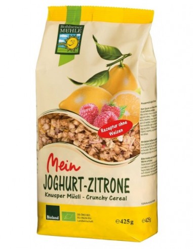 CRUNCHY JOGURTOWO - CYTRYNOWE BIO 425...
