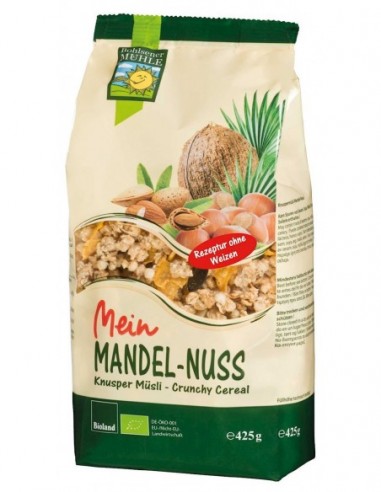 CRUNCHY MIGDAŁOWE BIO 425 g -...