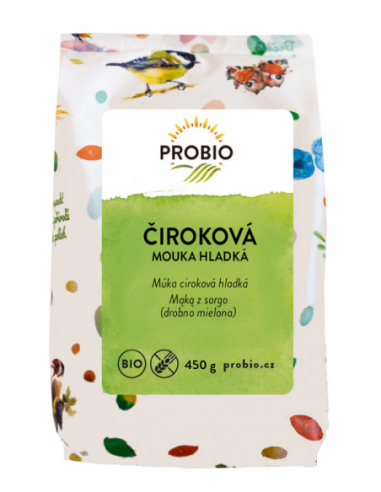 MĄKA Z SORGO BEZGLUTENOWA BIO 450 g -...