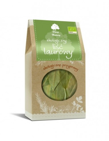 LIŚĆ LAUROWY BIO 50 g - DARY NATURY