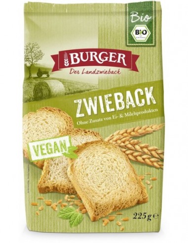 SUCHARKI BIO 225 g - BURGER