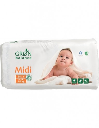 PIELUCHY MIDI  5-9 kg 56 szt - GRON...