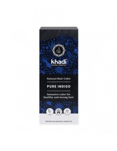 FARBA DO WŁOSÓW ZIOŁOWA INDYGO - KHADI