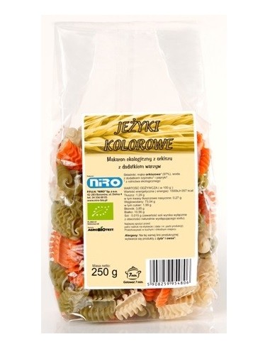 MAKARON (ORKISZOWY KOLOROWY) JEŻYKI...