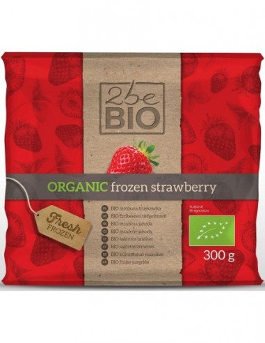 TRUSKAWKA MROŻONA BIO 300 g - 2beBIO