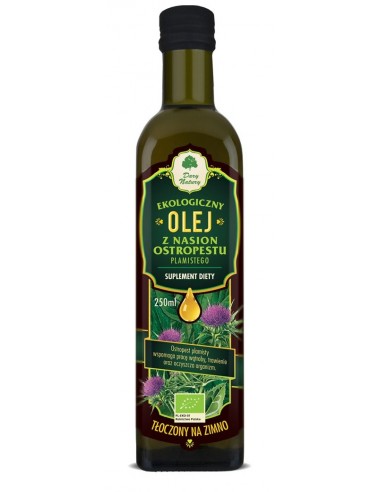 OLEJ Z NASION OSTROPESTU PLAMISTEGO...