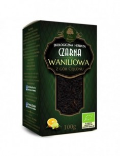 HERBATA CZARNA WANILIOWA...