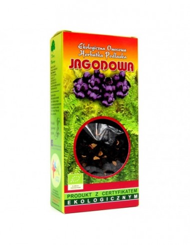 HERBATKA JAGODOWA BIO 100 g - DARY...