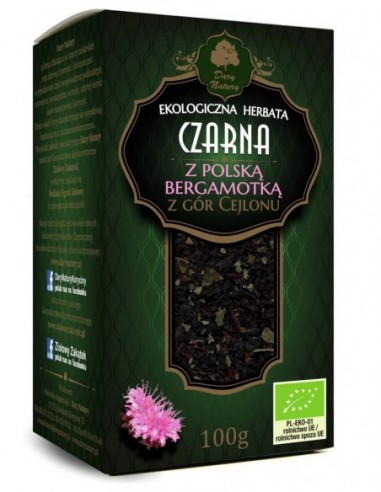 HERBATA CZARNA Z POLSKĄ BERGAMOTKĄ...