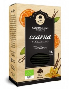 HERBATA CZARNA WANILIOWA...