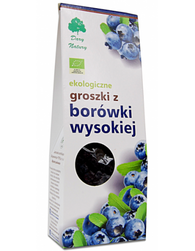 GROSZKI Z BORÓWKI WYSOKIEJ BIO 150 g...
